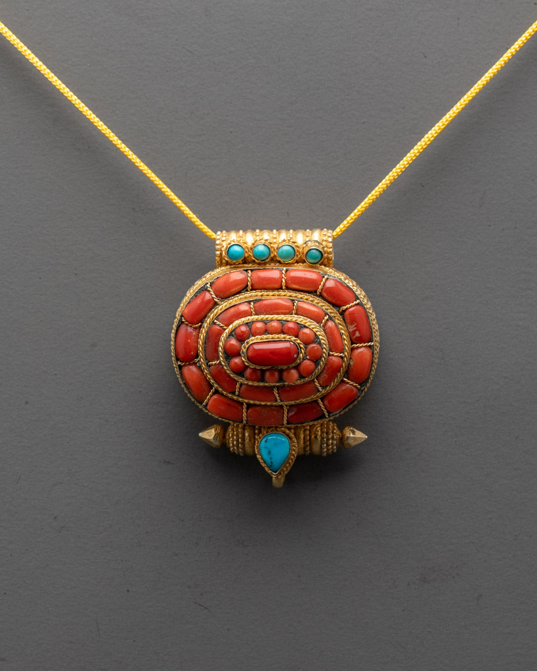 Full image of Beautifully Hand-carved Buddhist Locket 