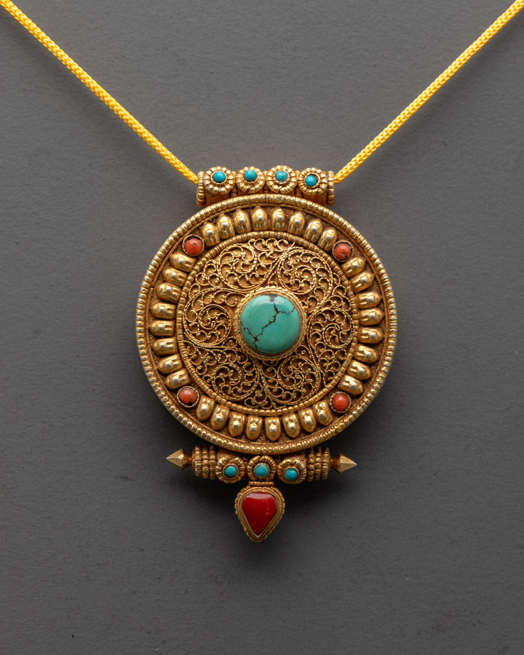Buddhist Ghau Necklace | Sacred Himalayan Prayer Locket