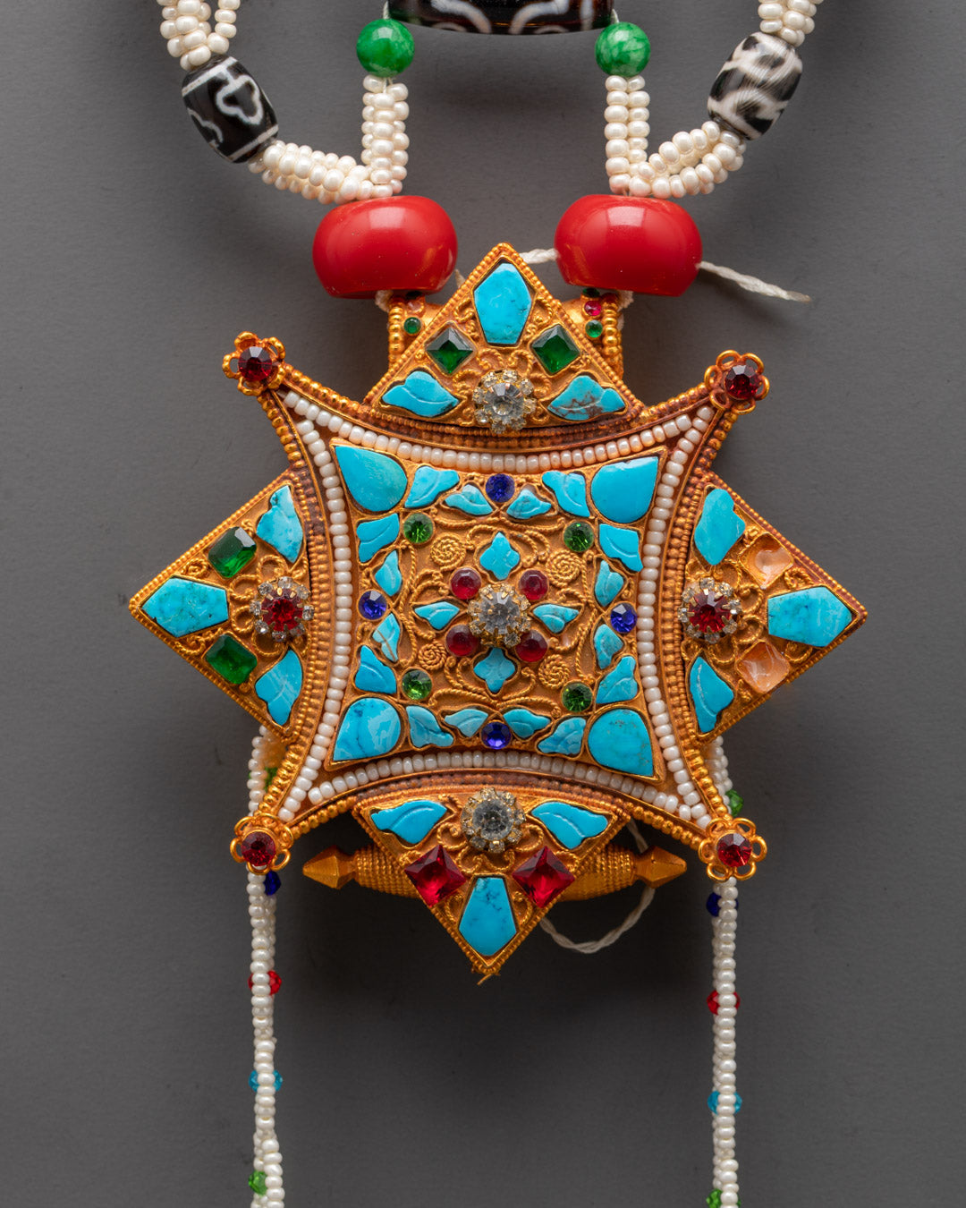 Handcrafted Ghau Mala | Traditional Tibetan Prayer Bead Necklace