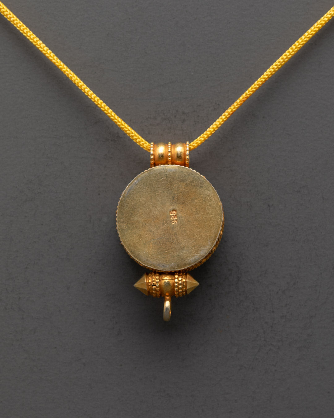 Dhug (Parasol) Locket from Nepal | Symbol of Wisdom and Peace