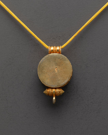 Dhug (Parasol) Locket from Nepal | Symbol of Wisdom and Peace