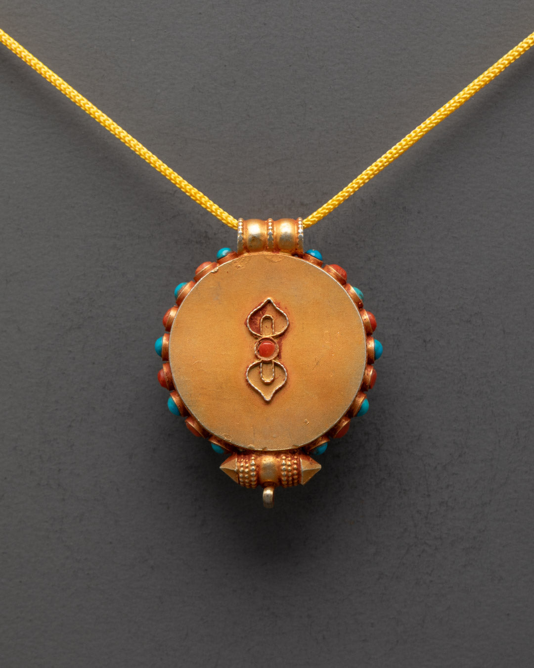Dzambhala Wealth Locket Handmade in Nepal by Master Artisan