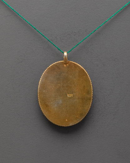 Buy Sacred Buddhist Locket Online | Artisan-Made Spiritual Jewelry