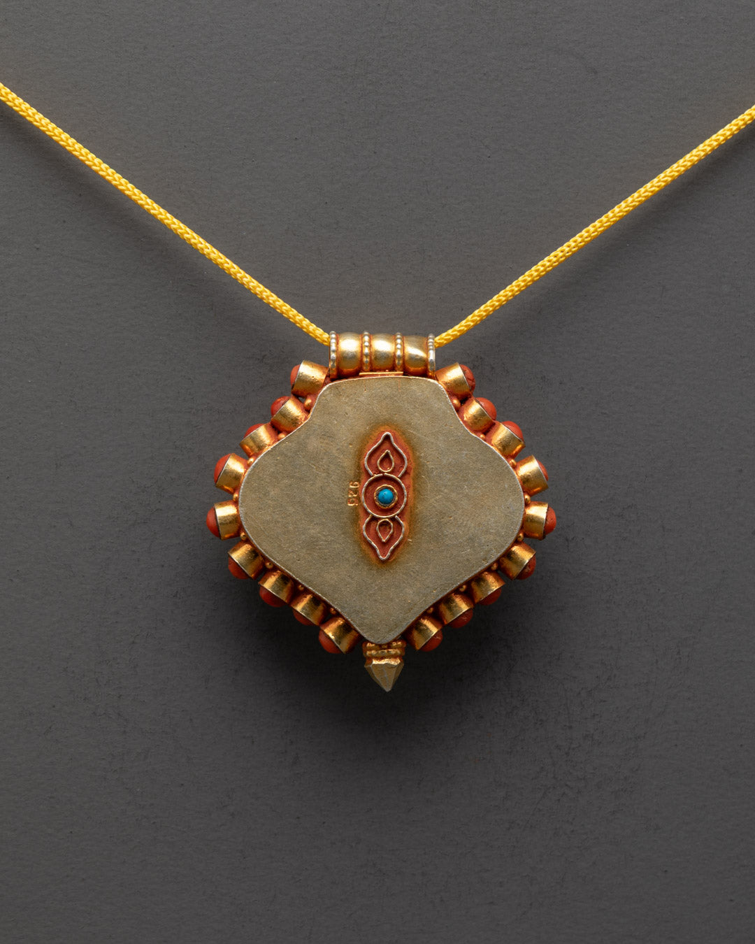 Buddha Locket of Amitabha | Tibetan Devotional Pendant