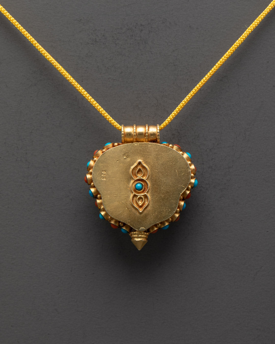Hand-Carved Shakyamuni Buddha Locket | Buddhist Pendant