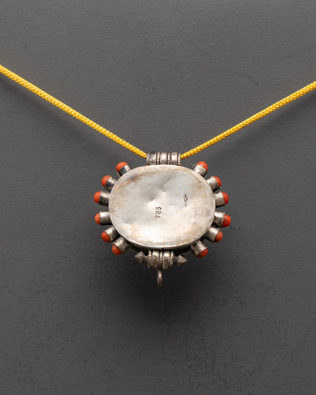Silver-Made Tibetan Pendant | Handmade in Nepal