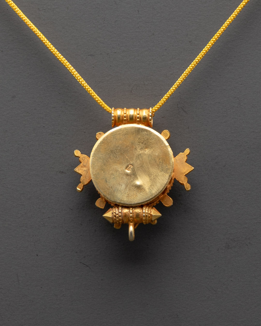 Devotional Buddhist Locket | Handcrafted Tibetan Jewelry