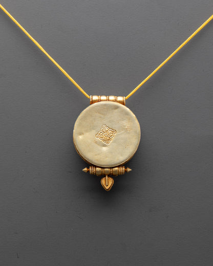 Buddhist Ghau Necklace | Sacred Himalayan Prayer Locket