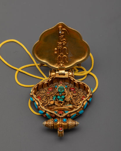 Nepalese Garuda Locket | Spiritual Jewelry