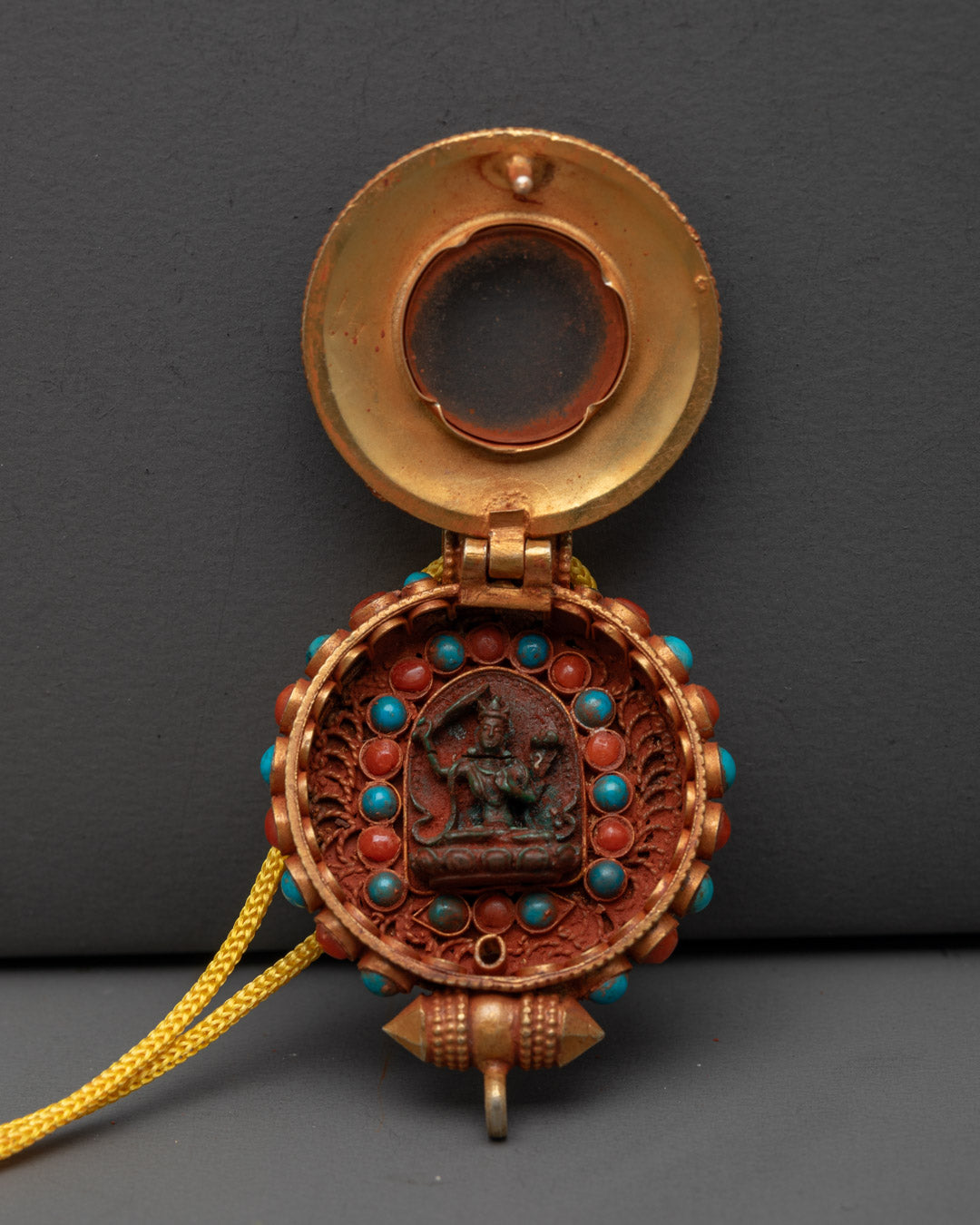 Beautiful Manjushri Locket | Tibetan Symbol of Intelligence