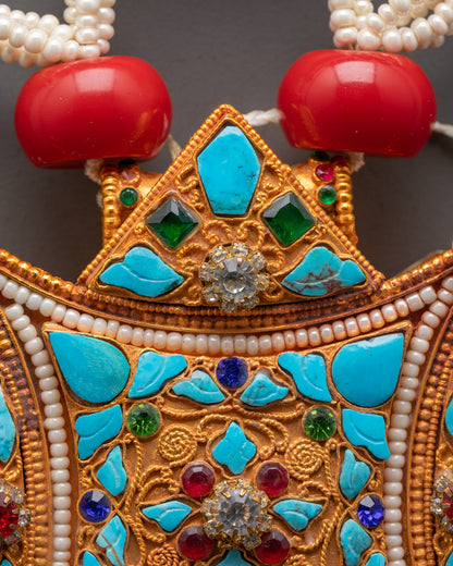 Handcrafted Ghau Mala | Traditional Tibetan Prayer Bead Necklace
