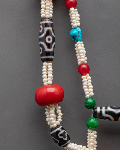 Handcrafted Ghau Mala | Traditional Tibetan Prayer Bead Necklace