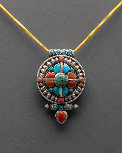 Vishwa Vajra Locket | Hand-carved in Nepal