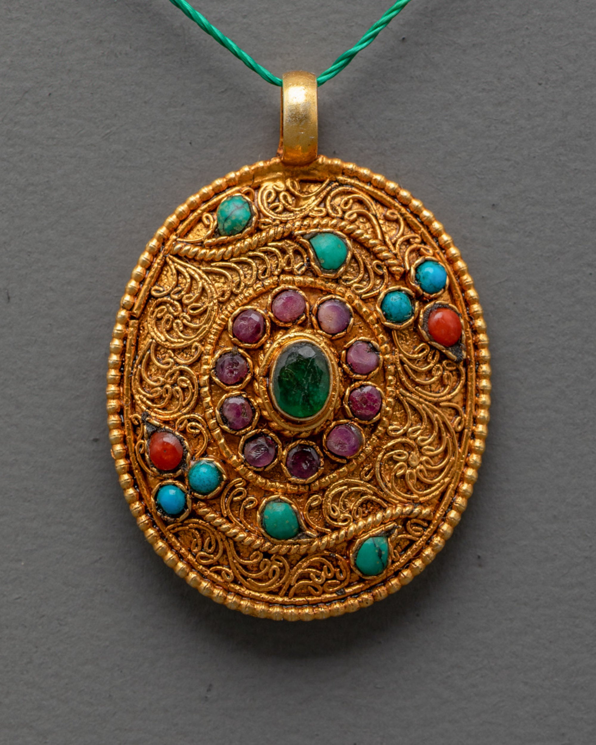 Sacred Pendant Necklace | Buddhist Amulet Locket