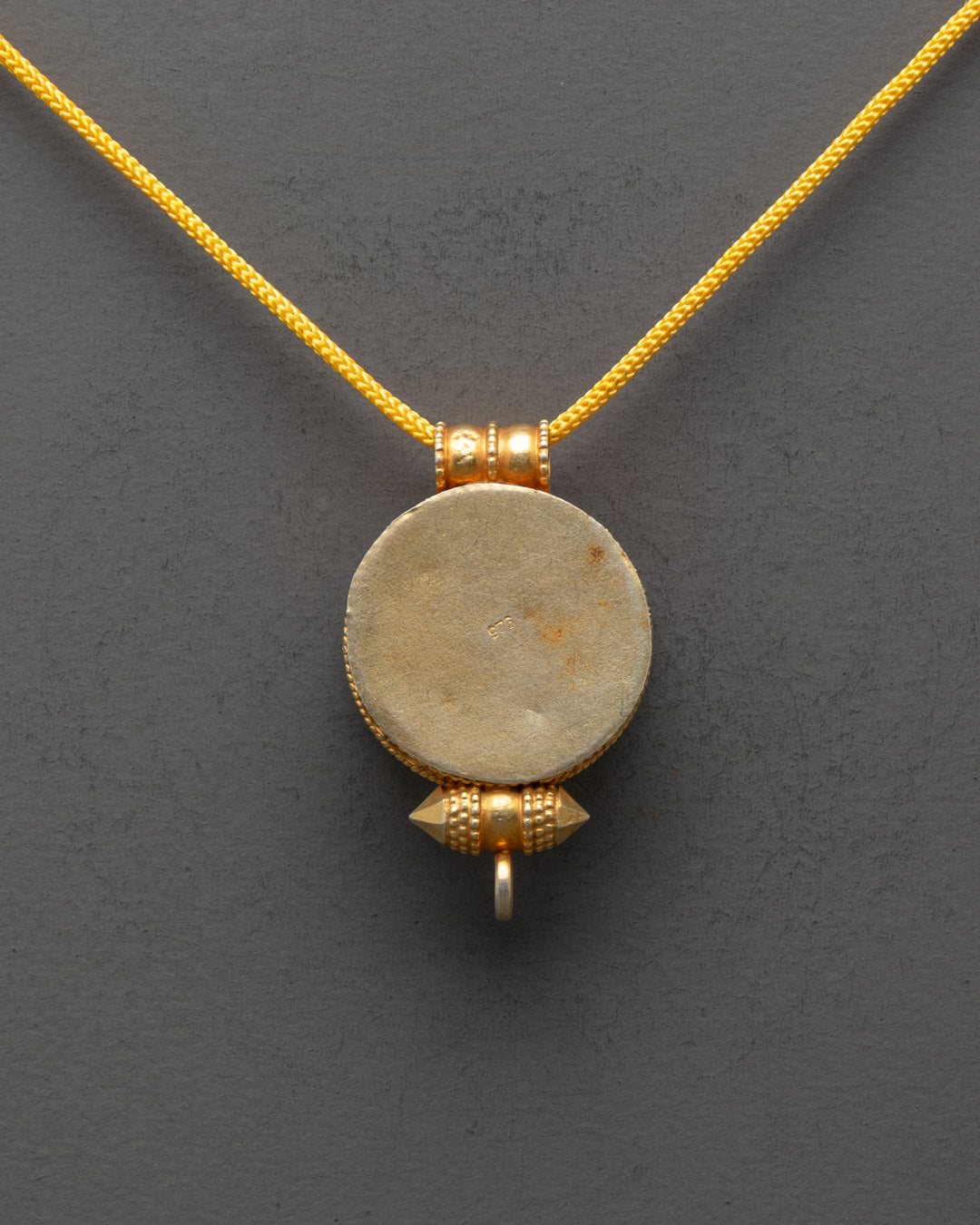 Buddhist Gold Gilded Lotus Locket | Meto Pema
