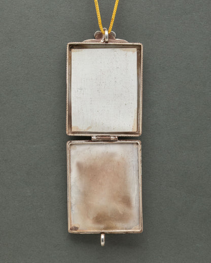 Locket (pure Sliver And Hand drawing)