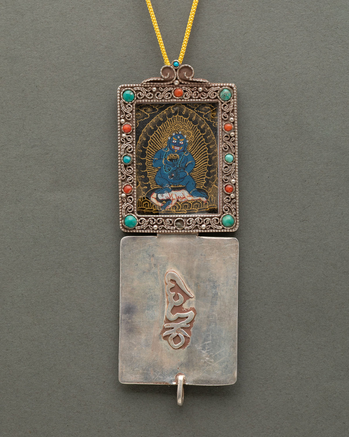 Locket (pure Sliver And Hand drawing)