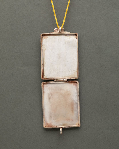Locket (pure Sliver And Hand drawing)