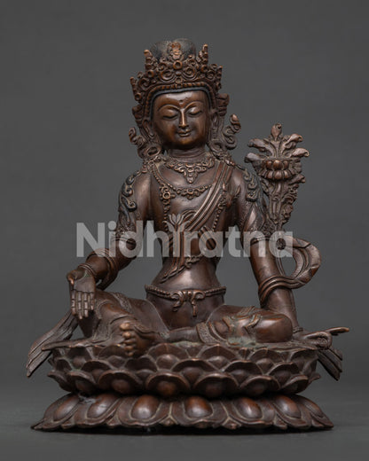 Lokeshwor statue handcrafted by Newari artisans in Patan Nepal.