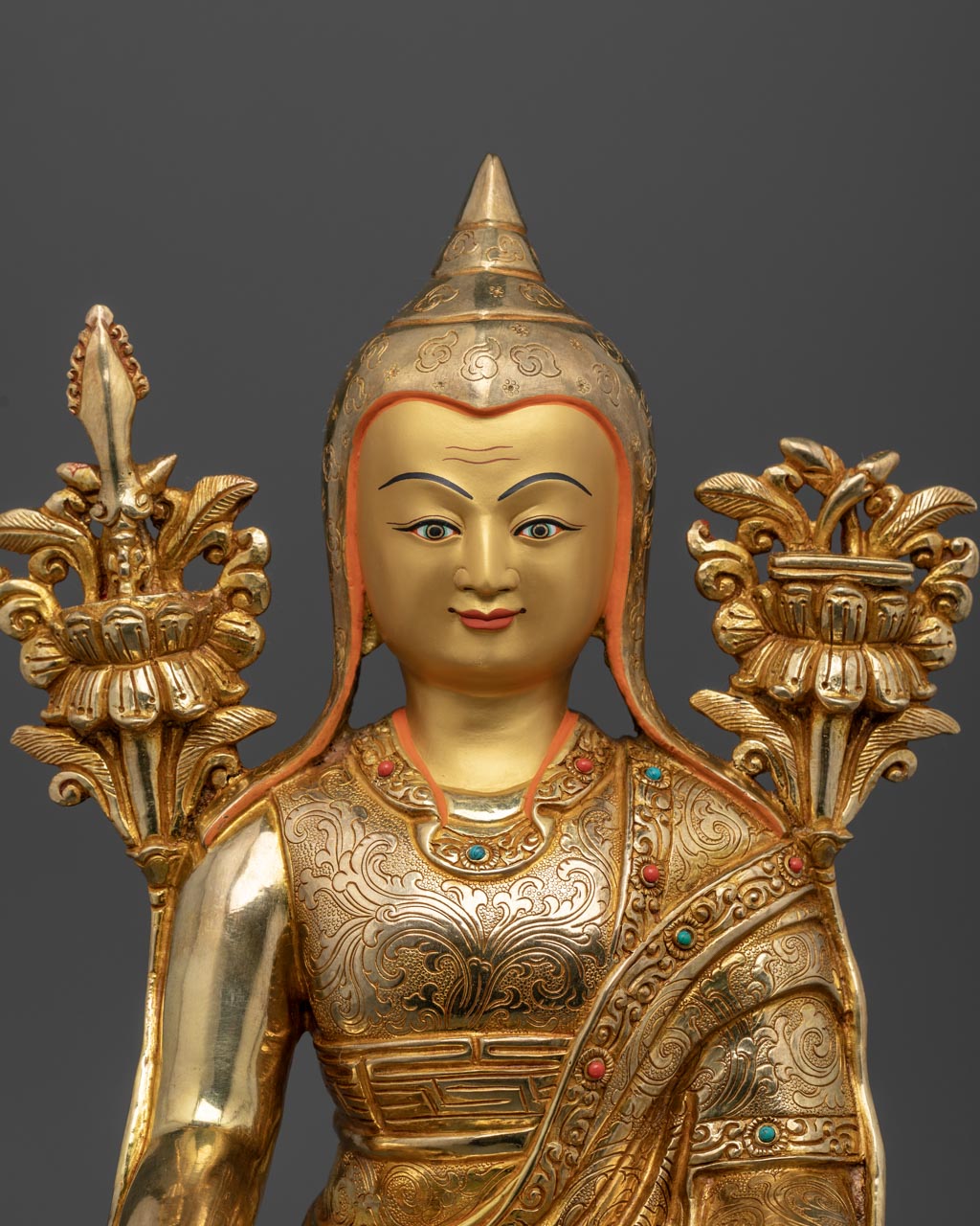 Longchenpa | Longchen Rabjam Gold Statue