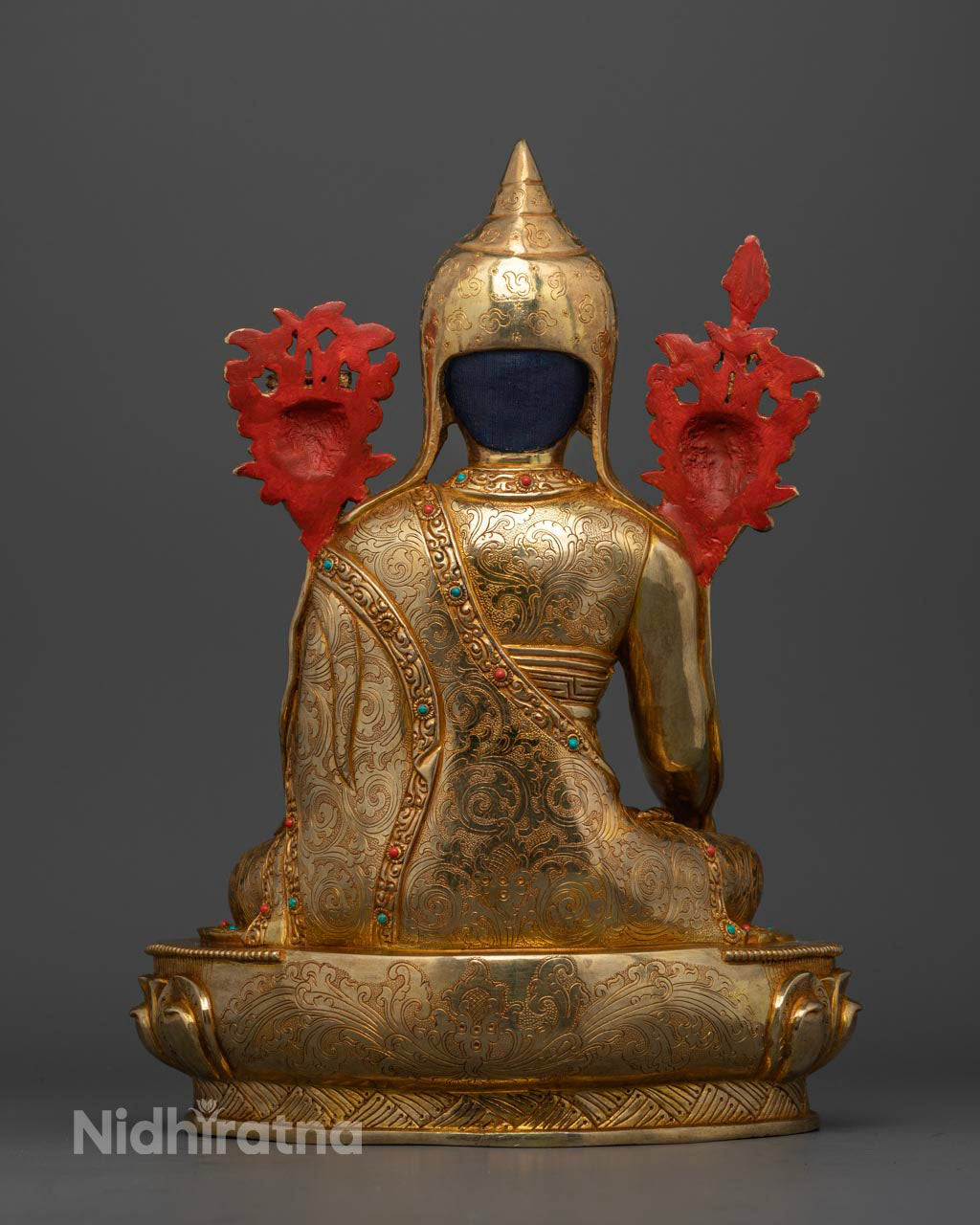 Longchenpa | Longchen Rabjam Gold Statue