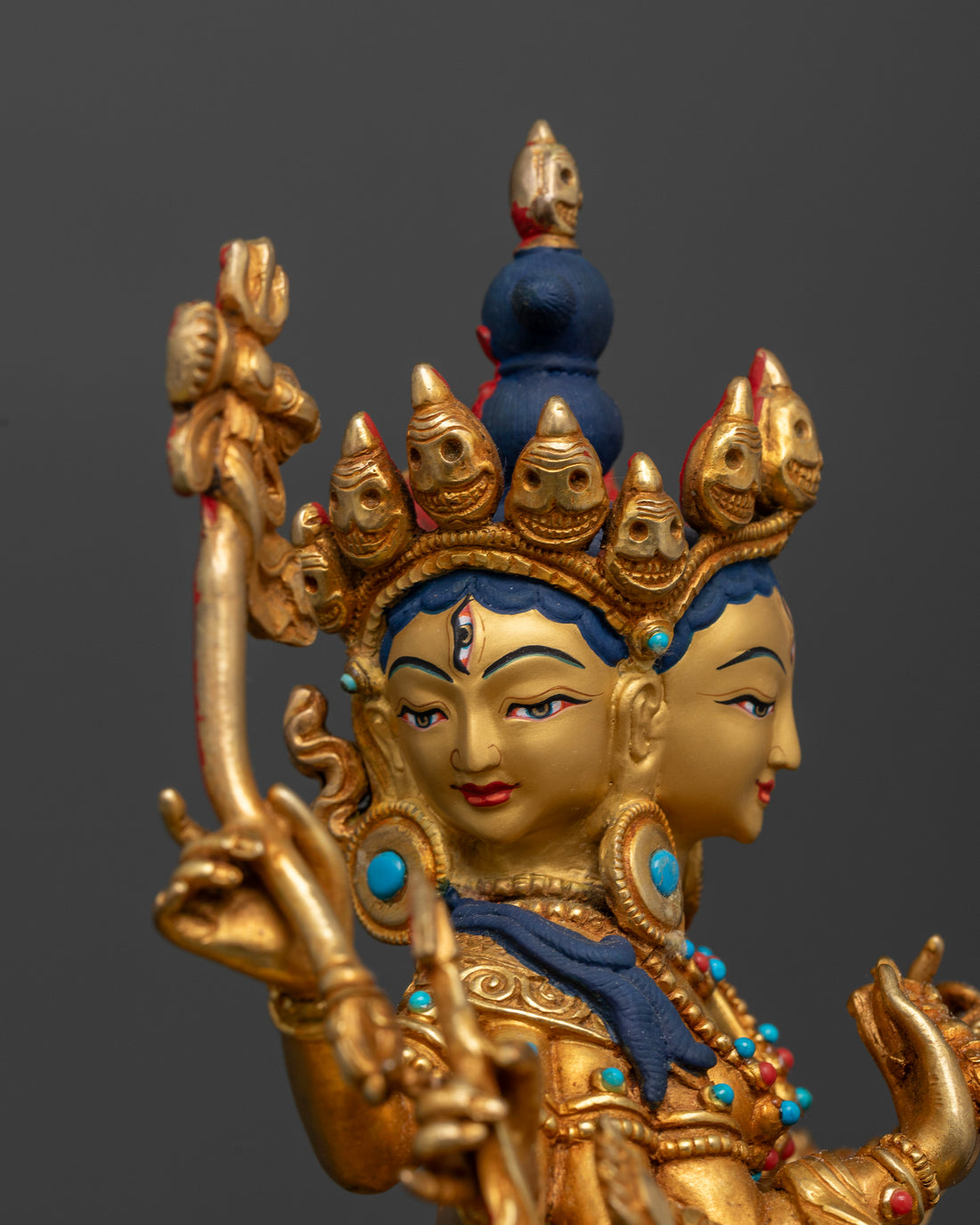 Goddess of Dawn & Light Protection: Handmade Marichi Statue