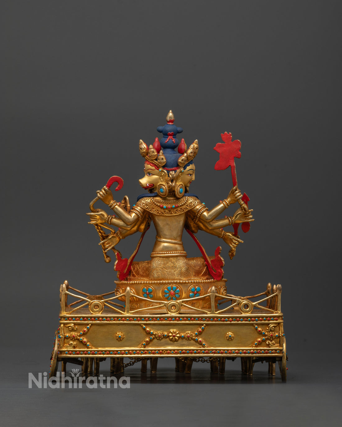 Goddess of Dawn & Light Protection: Handmade Marichi Statue