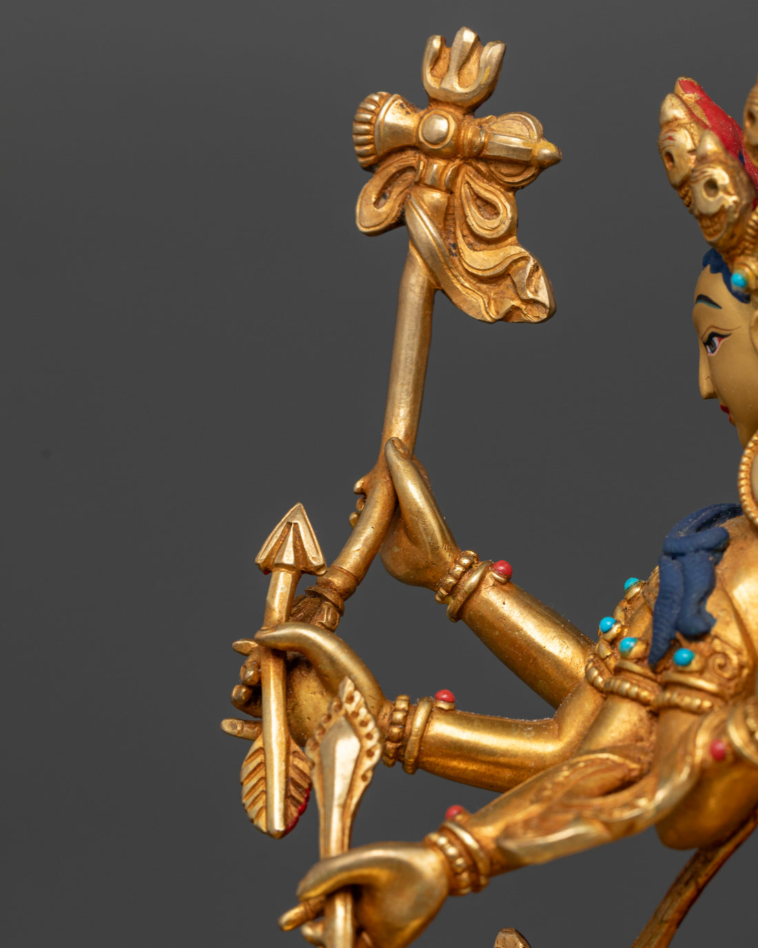 Goddess of Dawn & Light Protection: Handmade Marichi Statue