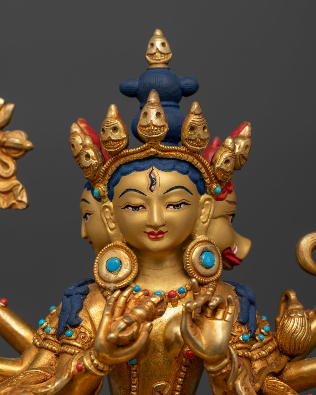 Goddess of Dawn & Light Protection: Handmade Marichi Statue