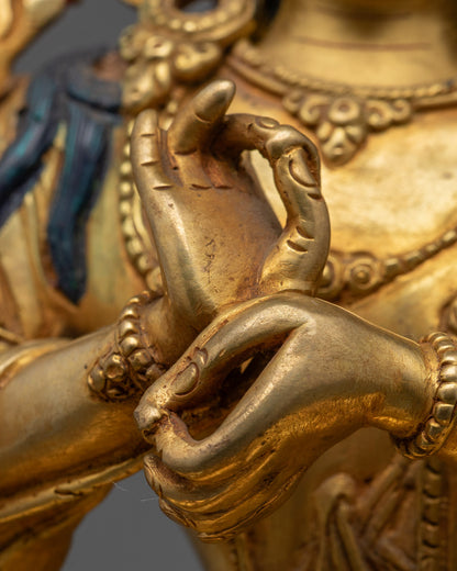 Handcrafted Maitreya Buddha Sculpture | Nepalese Buddhist Art