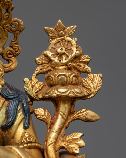 Handcrafted Maitreya Buddha Sculpture | Nepalese Buddhist Art