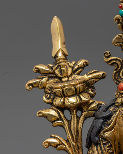 Manjushri Sculpture | Tibetan Buddhist Figurine