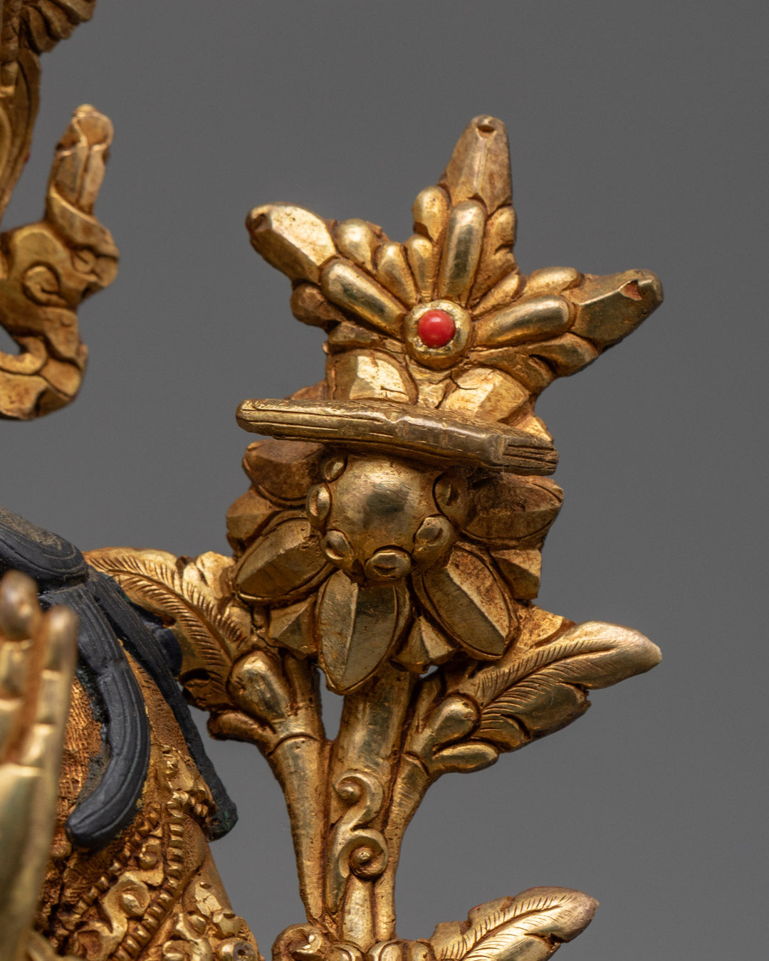 Manjushri Statue | Handcrafted Tibetan Buddhist Sculpture