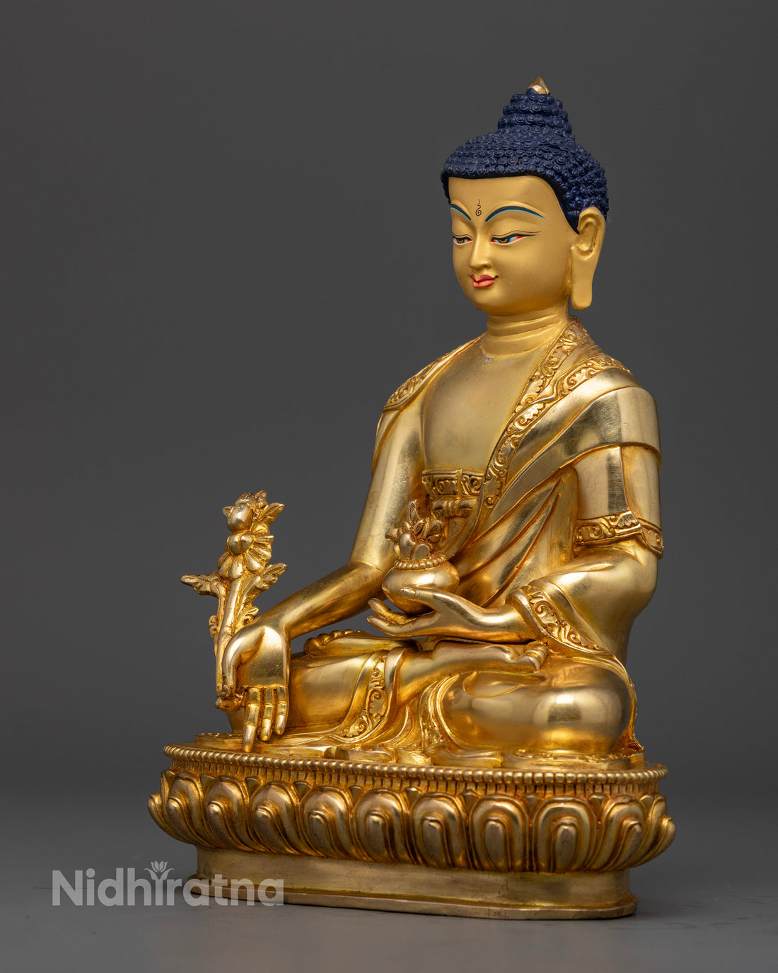 Bhaisajyaguru Vaiduryaprabha Medicine Buddha Statue