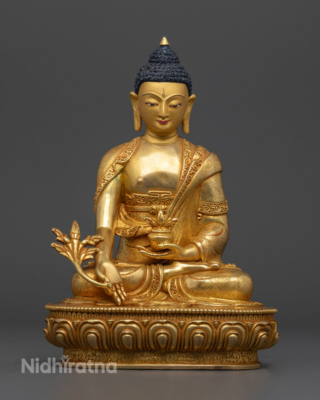 Bhaisajyaguru Medicine Buddha statue