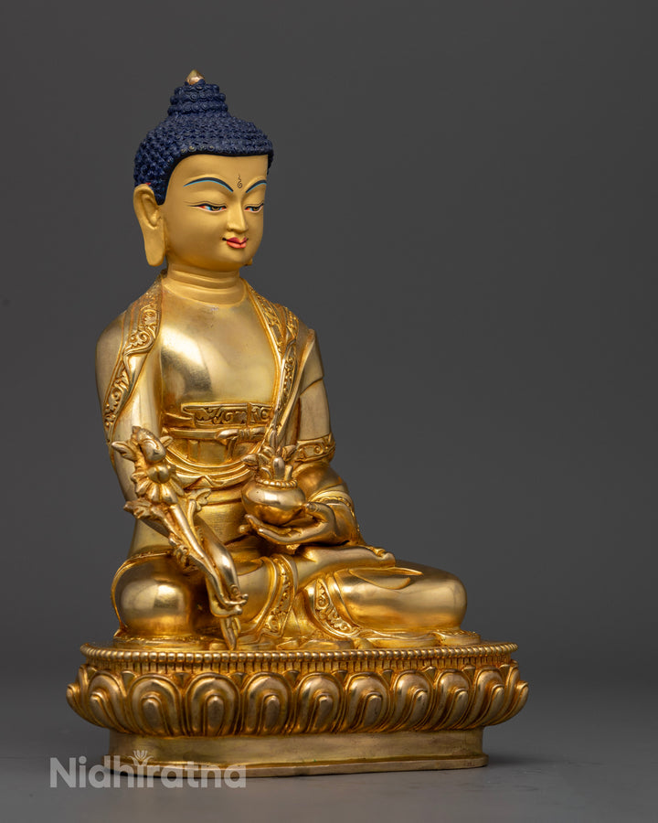 Bhaisajyaguru Vaiduryaprabha Medicine Buddha Statue