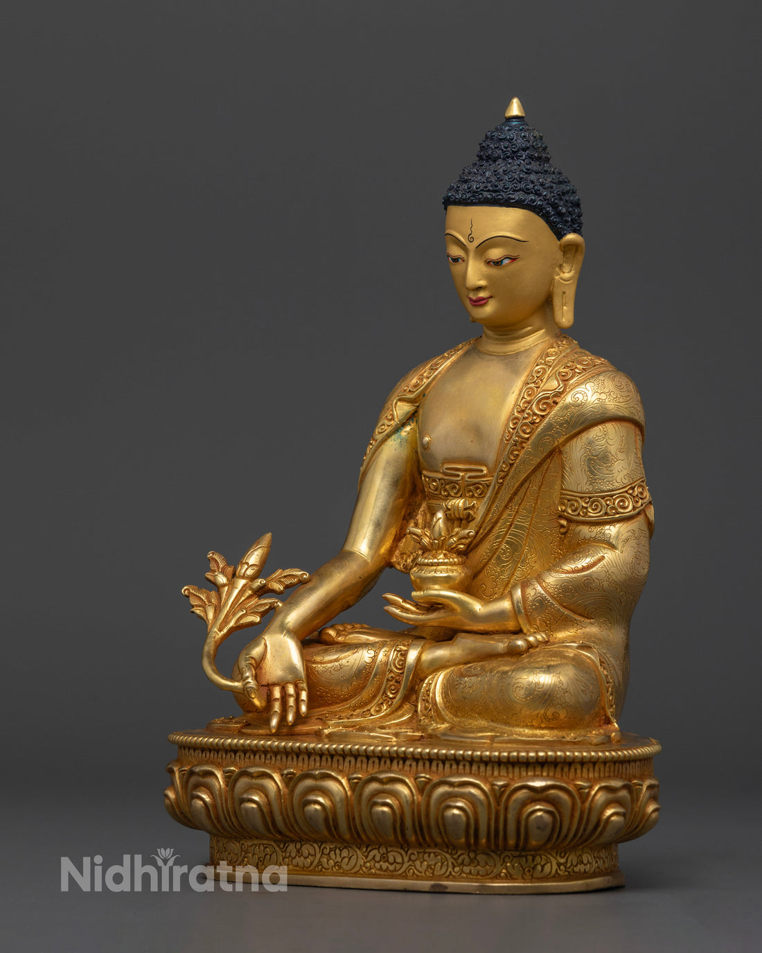 Bhaisajyaguru Medicine Buddha statue