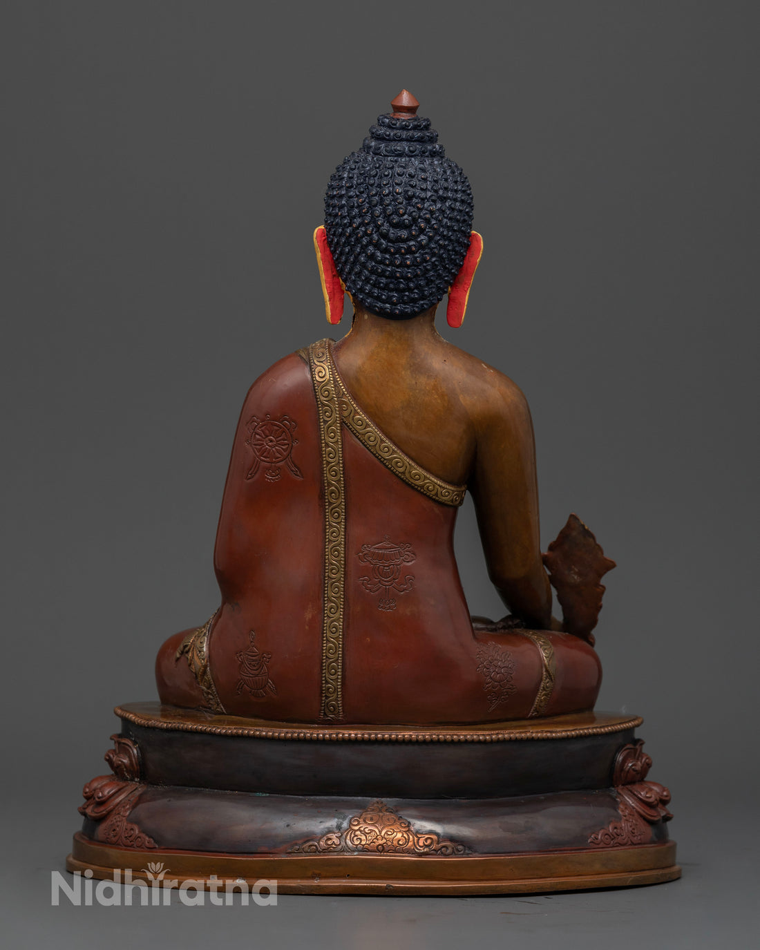 Oxidized Healing Buddha: Symbol of Spiritual and Physical Healing