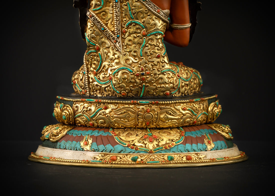 Maitreya Buddha: The Ruby Seated Lotus Protector