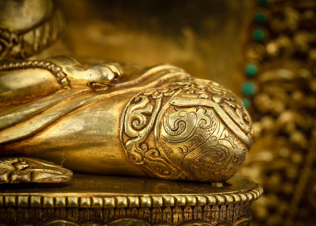 The Benevolent Future Buddha: Maitreya on His Sacred Throne