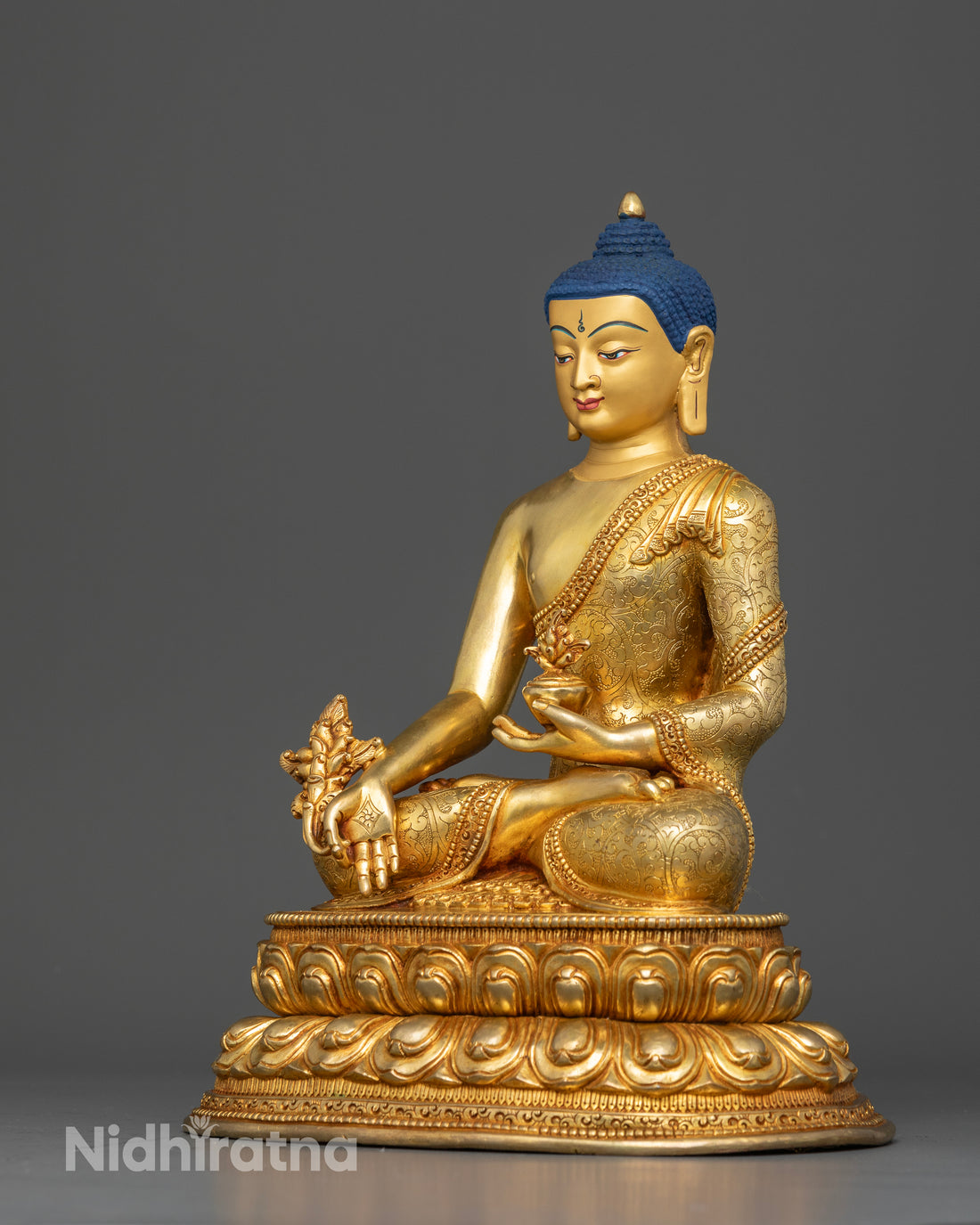 Bhaisajyaguru Altar: The Enlightened Healer in Gold