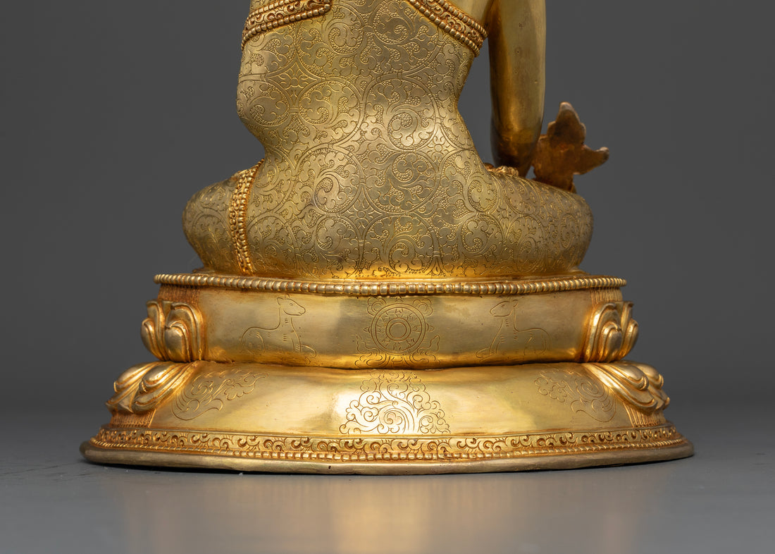 Bhaisajyaguru Altar: The Enlightened Healer in Gold