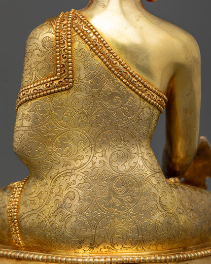 Bhaisajyaguru Altar: The Enlightened Healer in Gold