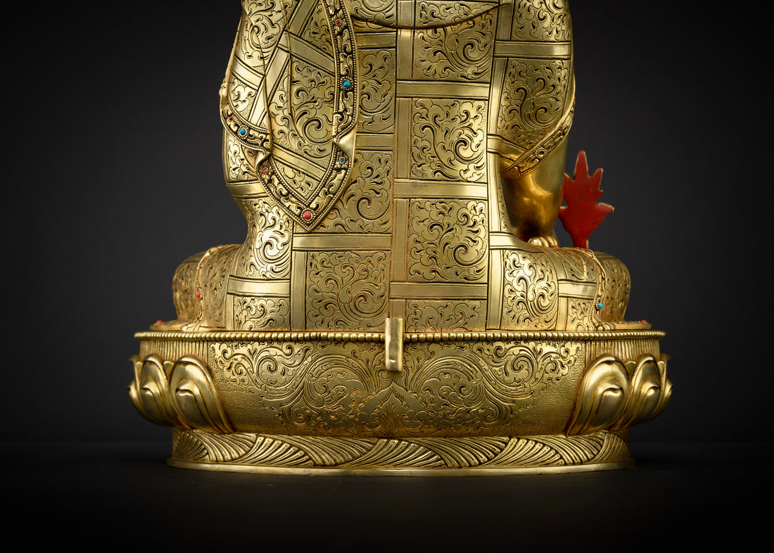 The Unique Essence of Healing: Rare Bhaisajyaguru Statue