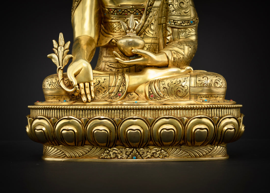 The Unique Essence of Healing: Rare Bhaisajyaguru Statue