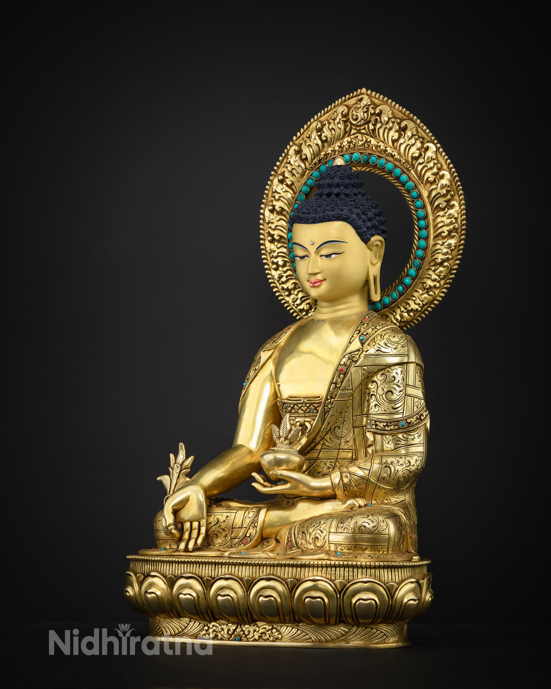 The Unique Essence of Healing: Rare Bhaisajyaguru Statue