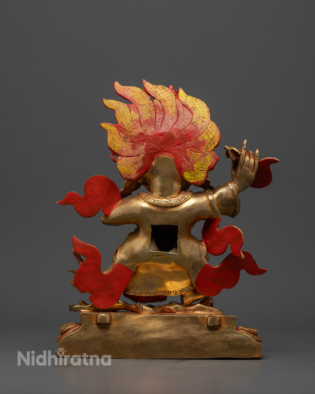 Powerful Mahakala Bernagchen Statue - Guardian of the Dharma.