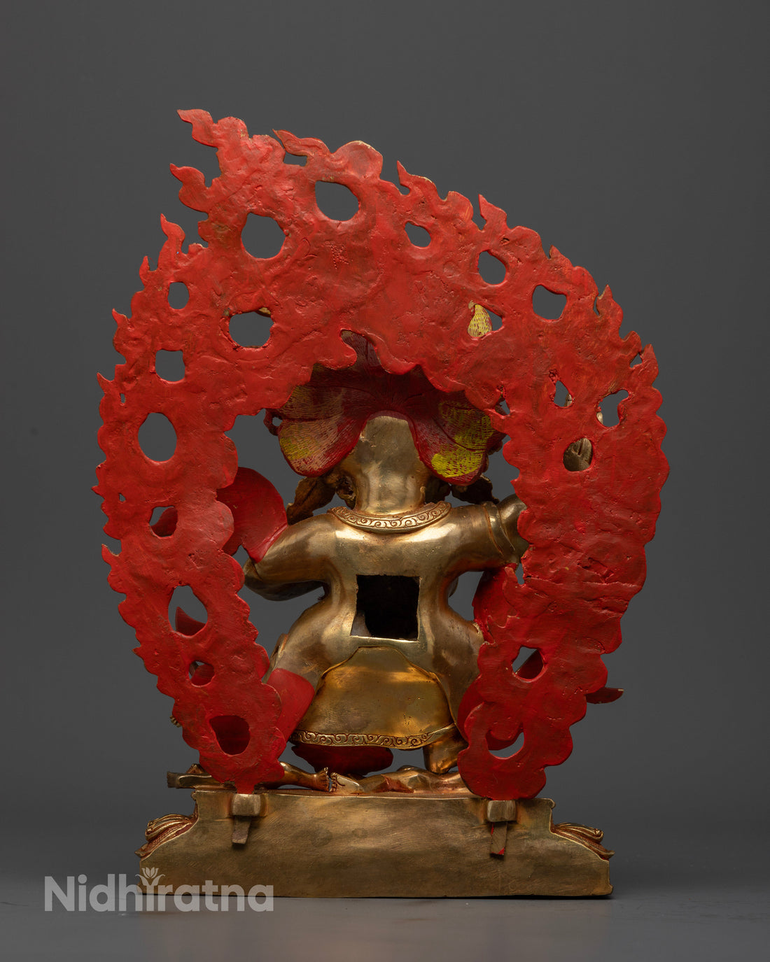 Powerful Mahakala Bernagchen Statue - Guardian of the Dharma.