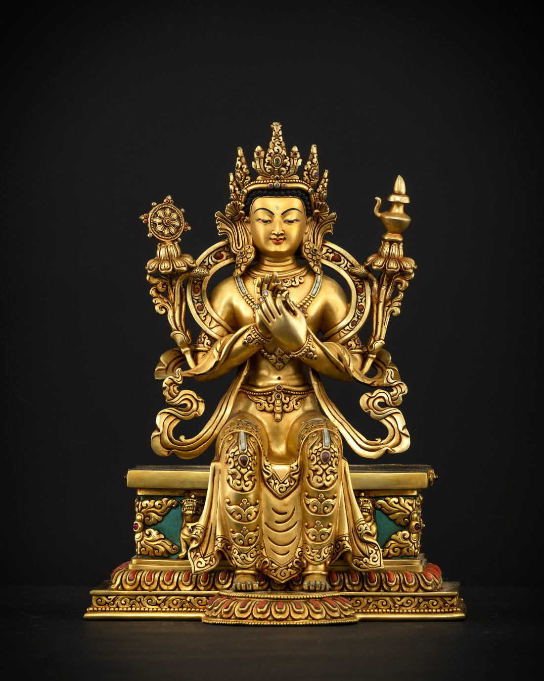 Maitreya Buddha in Throne: The Awaited Buddha of Renewal