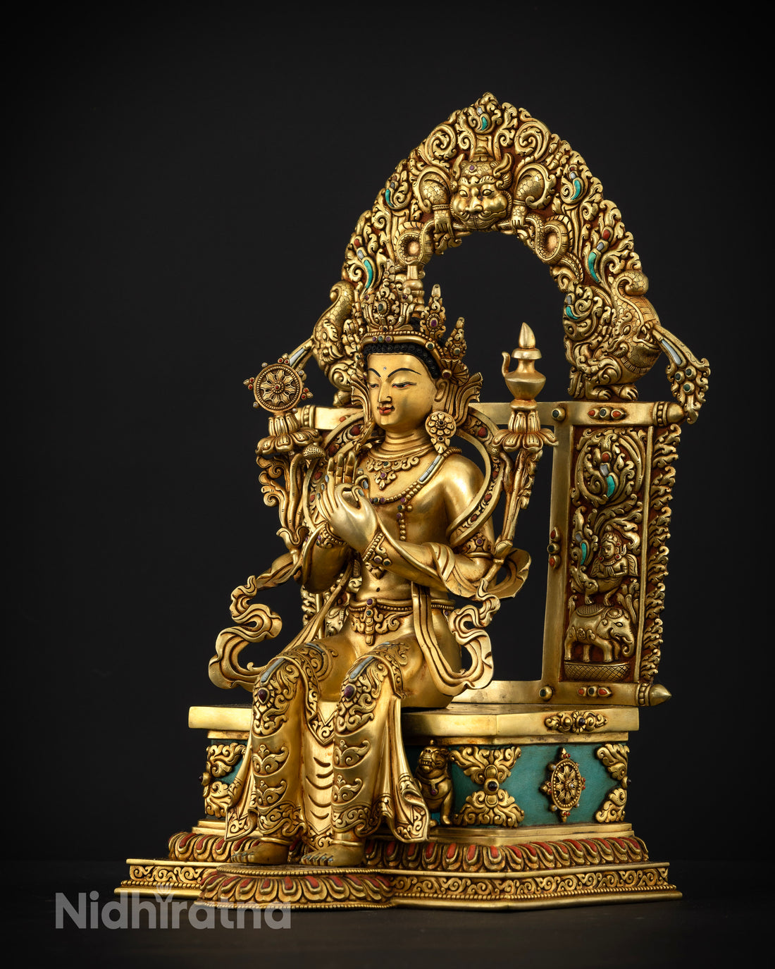 Maitreya Buddha in Throne: The Awaited Buddha of Renewal